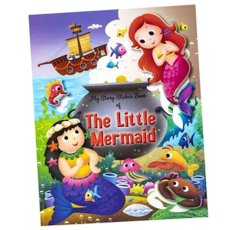 Book - My Story / Sticker Book of "The Little Mermaid"